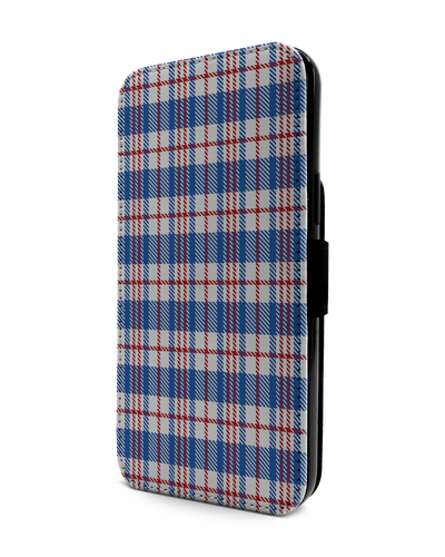 Plaid Market Bag Handy Klapphülle Apple iPhone 13 Pro Max