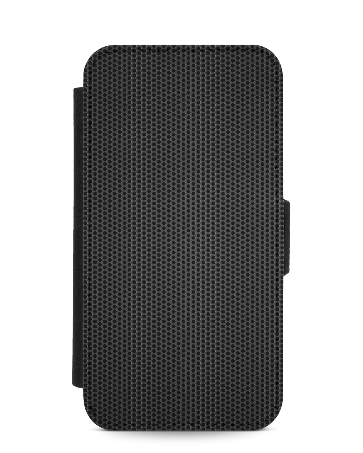 Carbon II Handy Klapphülle Apple iPhone 12 mini: Vorderansicht