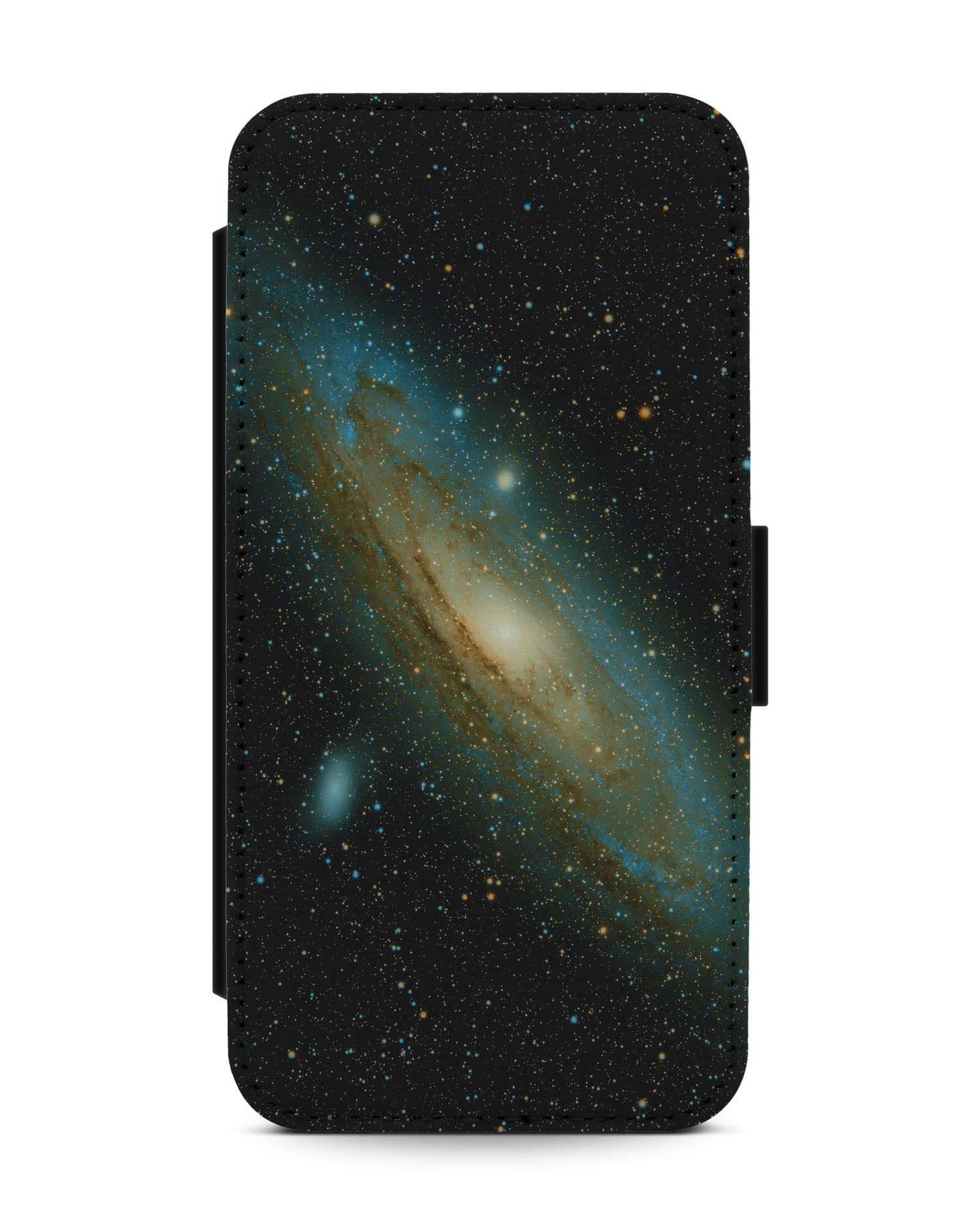 Outer Space Handy Klapphülle Apple iPhone 13: Vorderansicht
