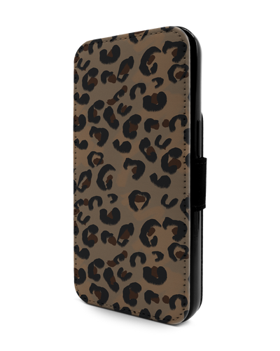 Leopard Repeat Handy Klapphülle Apple iPhone 13