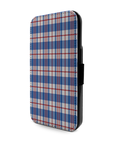 Plaid Market Bag Handy Klapphülle Apple iPhone 13