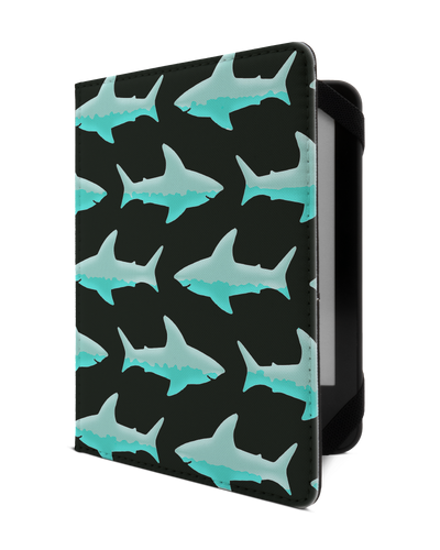 Neon Sharks eBook Reader Hülle XS