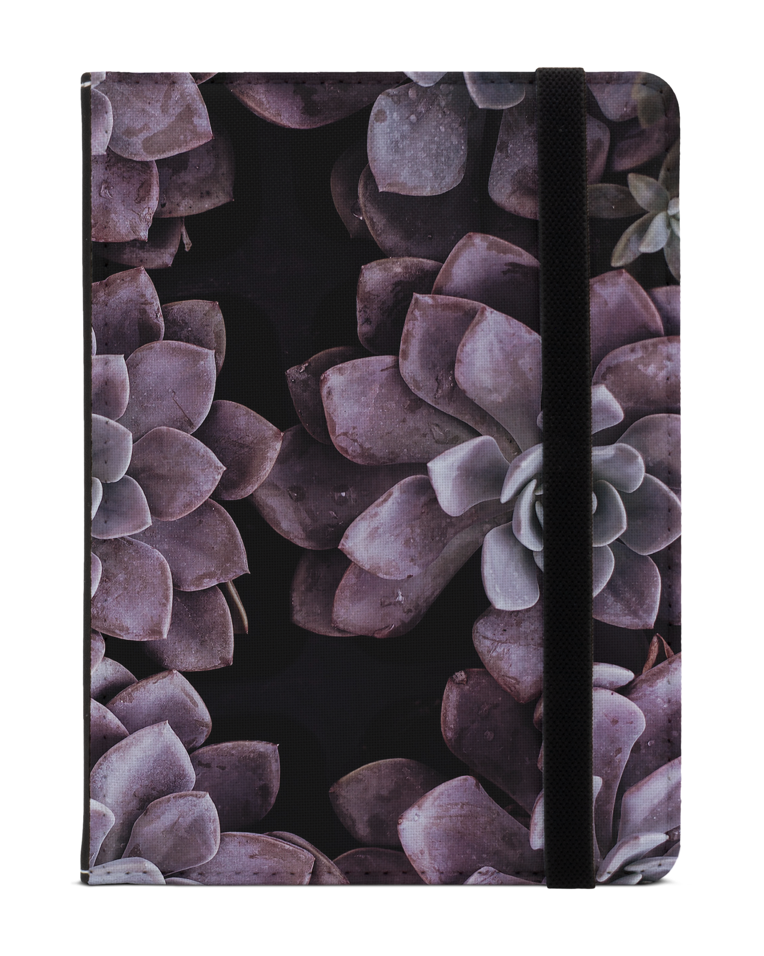 Purple Succulents eBook Reader Hülle XS: Frontansicht