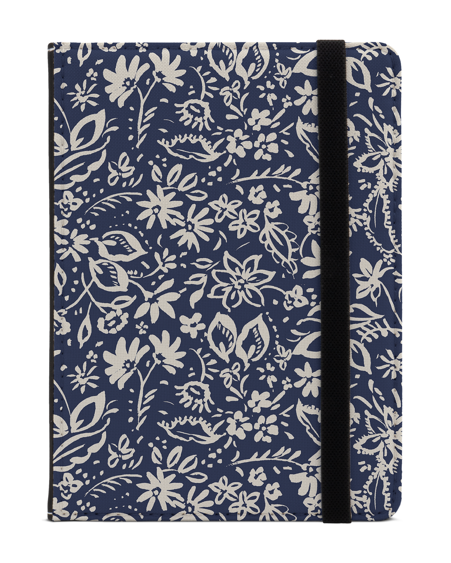 Ditsy Blue Paisley eBook Reader Hülle XS: Frontansicht