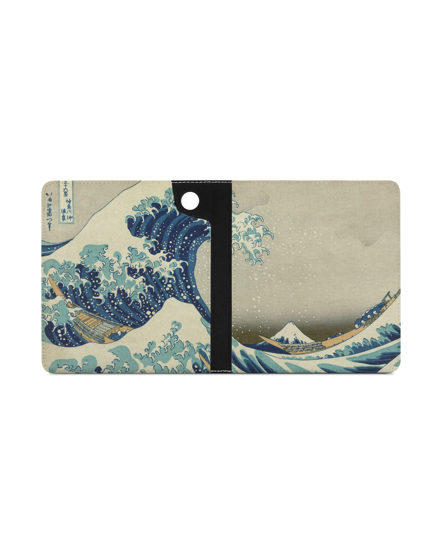 Great Wave Off Kanagawa By Hokusai eBook-Reader Hülle für tolino epos 3: Geöffnet Außenansicht