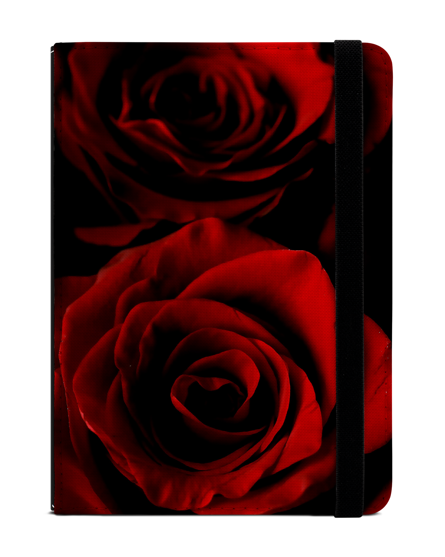 Red Roses eBook Reader Hülle für tolino vision 1 bis 4 HD: Frontansicht