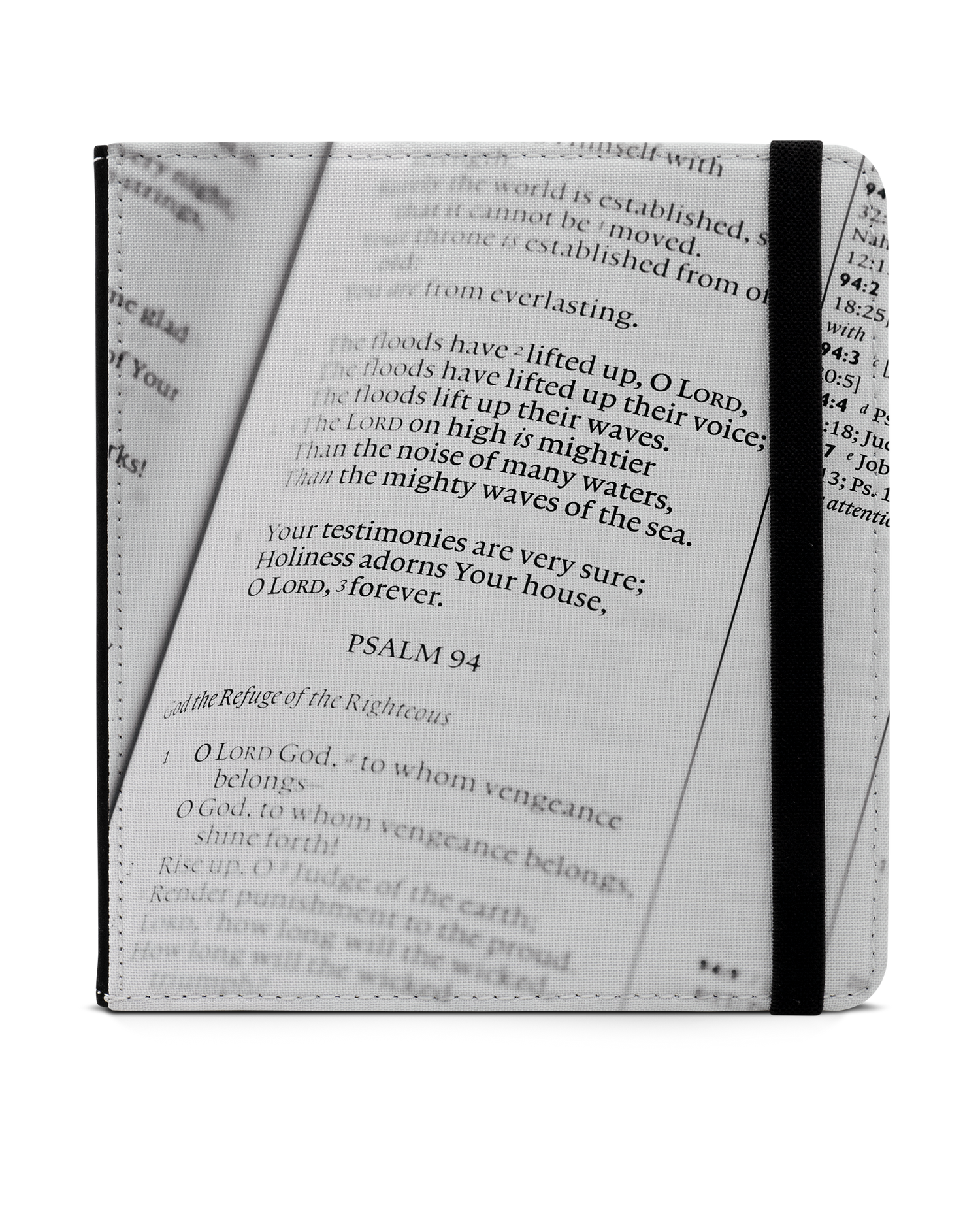 Bible Verse eBook Reader Hülle für tolino vision 6: Frontansicht