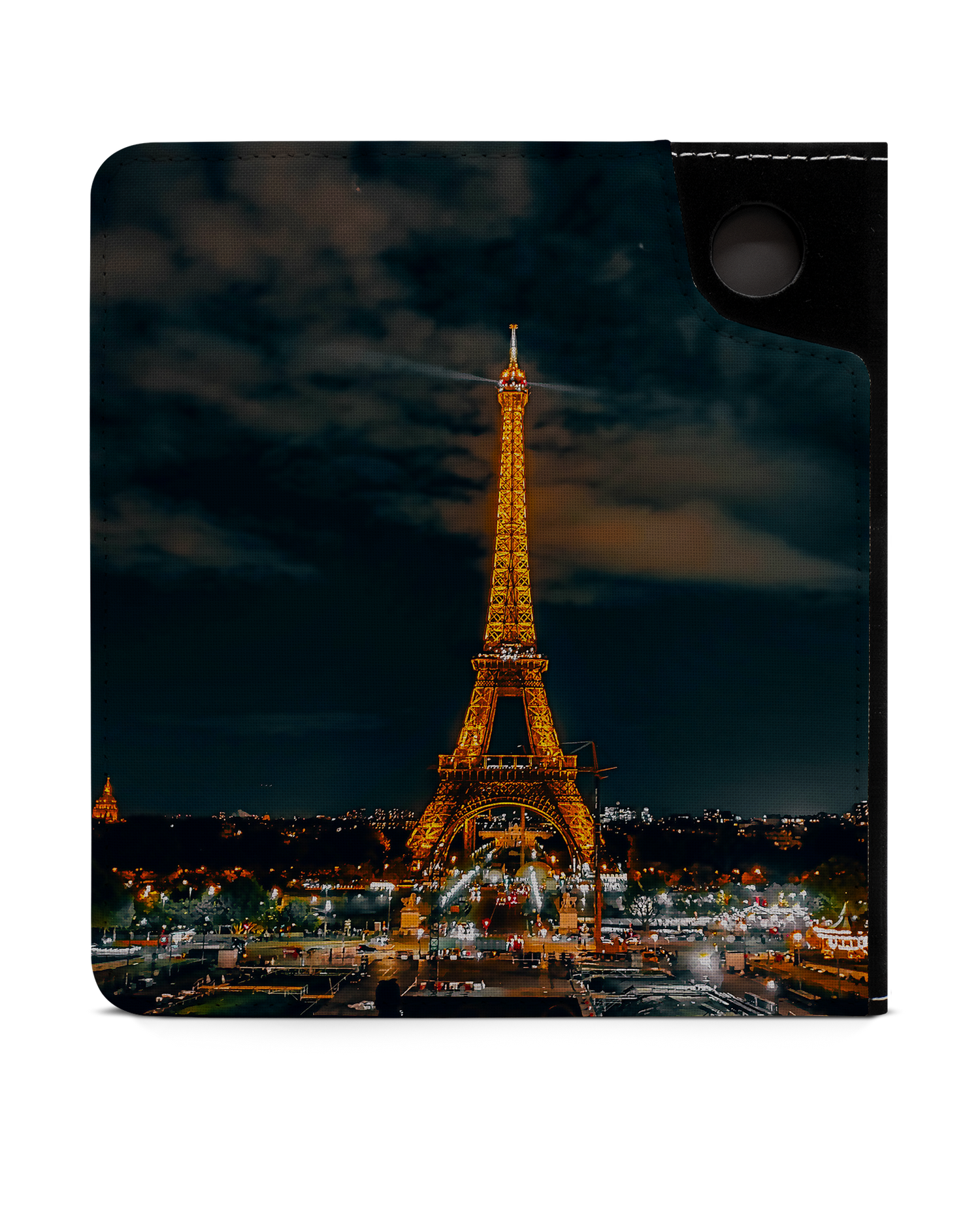 Eiffel Tower By Night eBook Reader Hülle für tolino vision 6: Rückseite