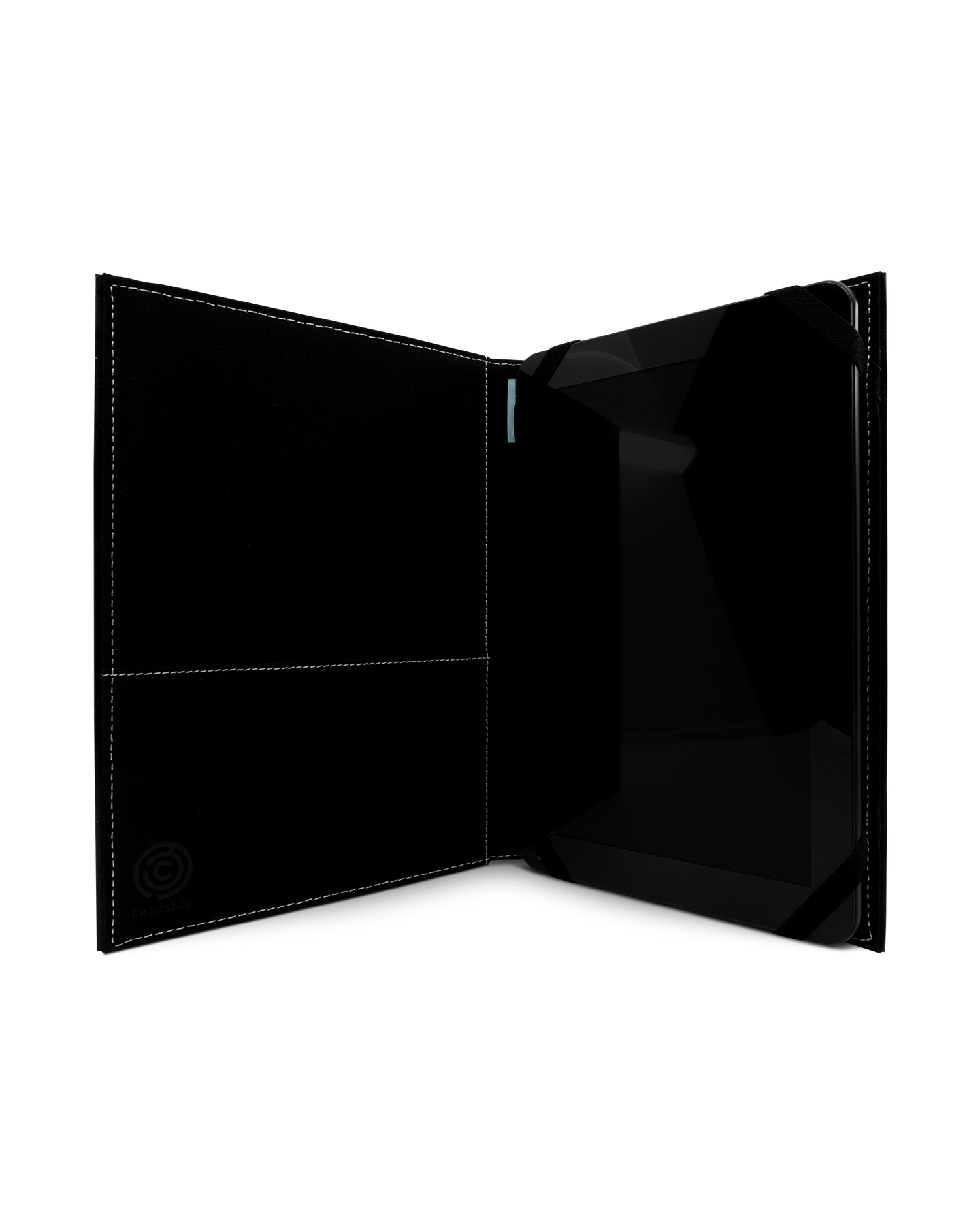 ISG Black Tablet Hülle M: Geöffnet Innenansicht