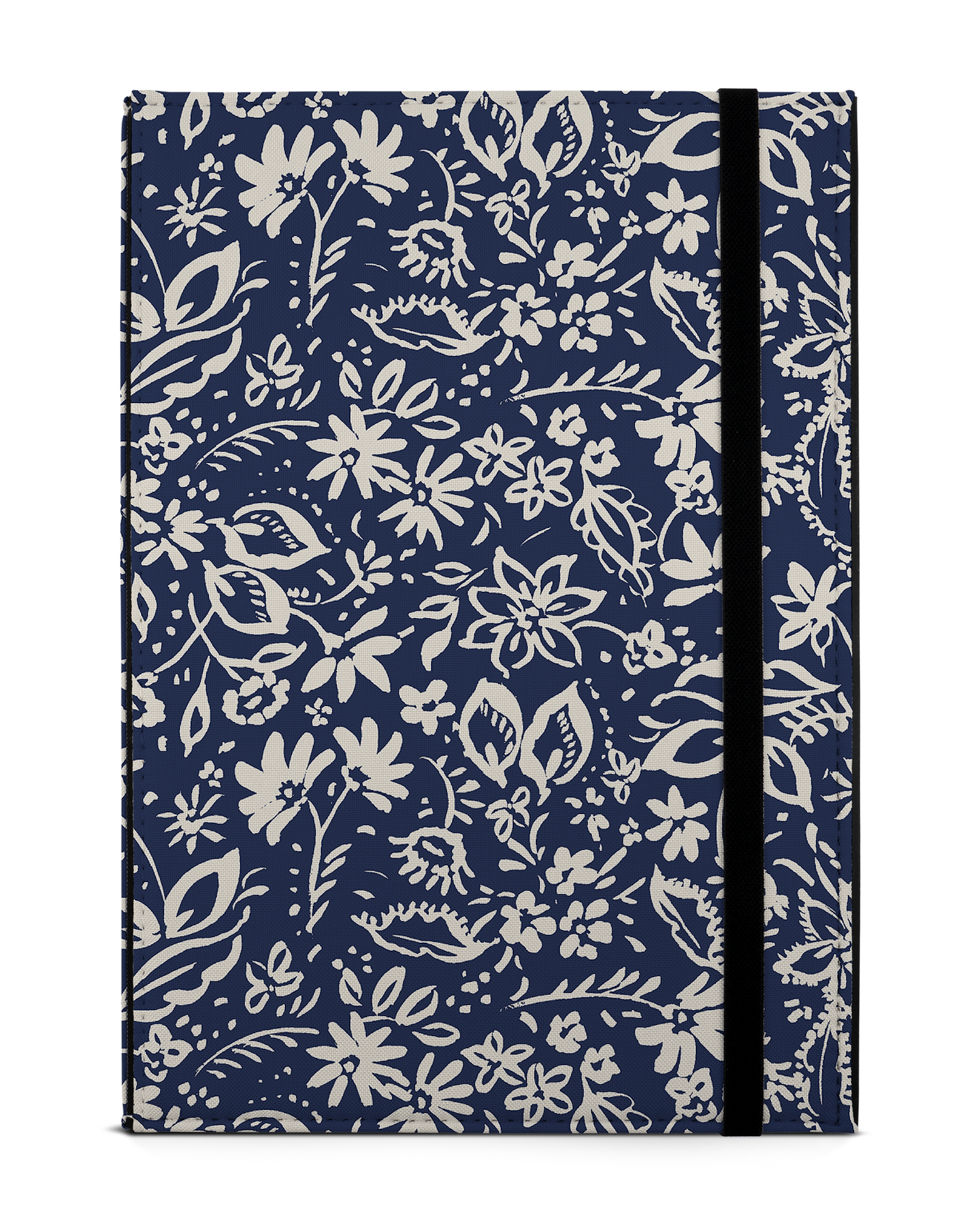 Ditsy Blue Paisley Tablet Hülle M: Frontansicht