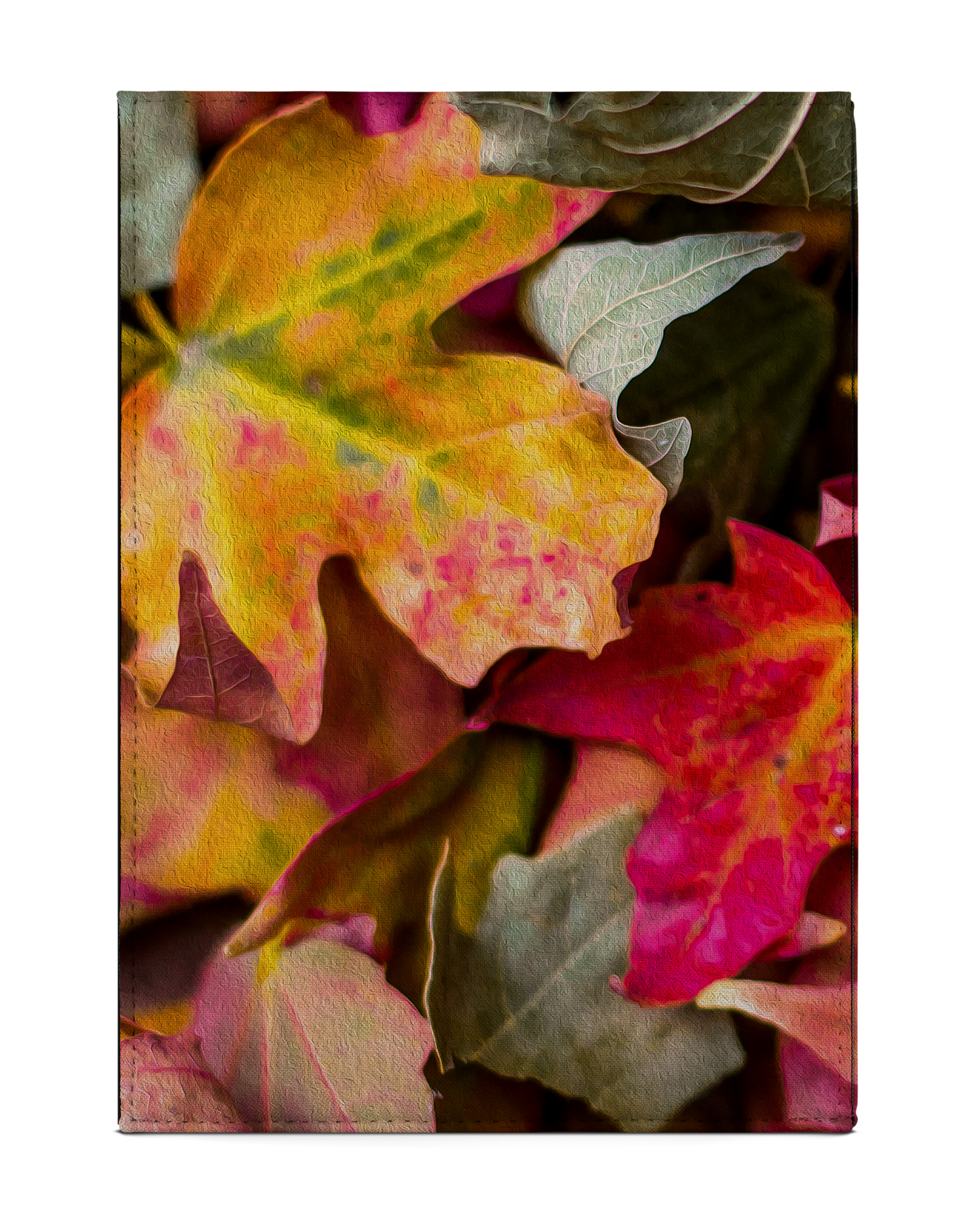 Autumn Leaves Tablet Hülle M: Rückseite