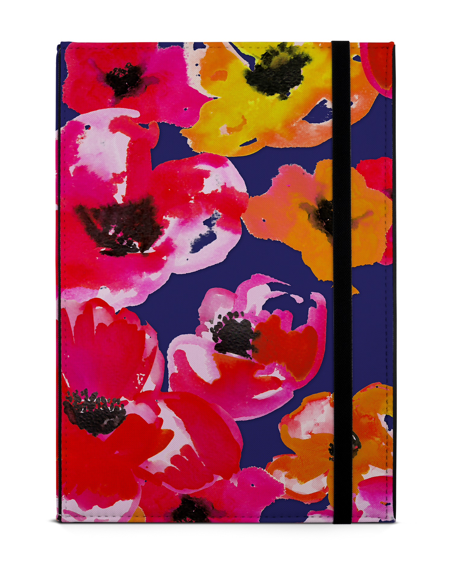 Painted Poppies Tablet Hülle M: Frontansicht