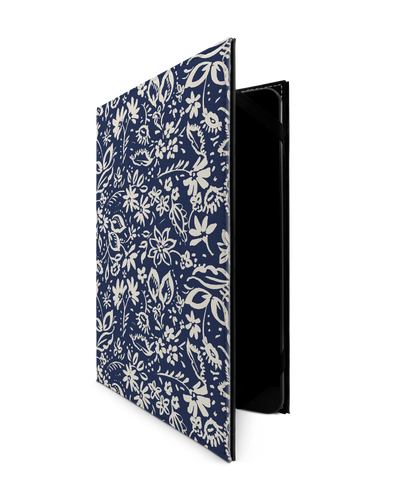 Ditsy Blue Paisley Tablet Hülle L