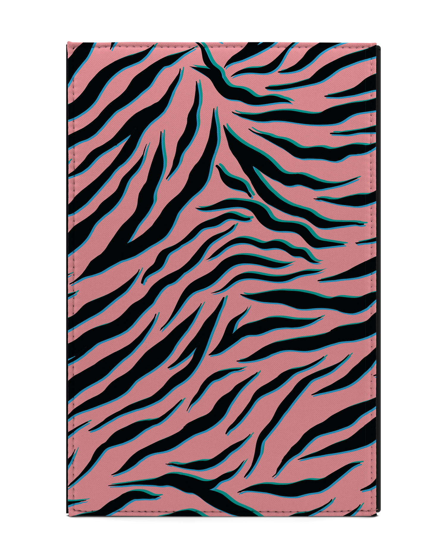 Pink Zebra Tablet Hülle L: Rückseite