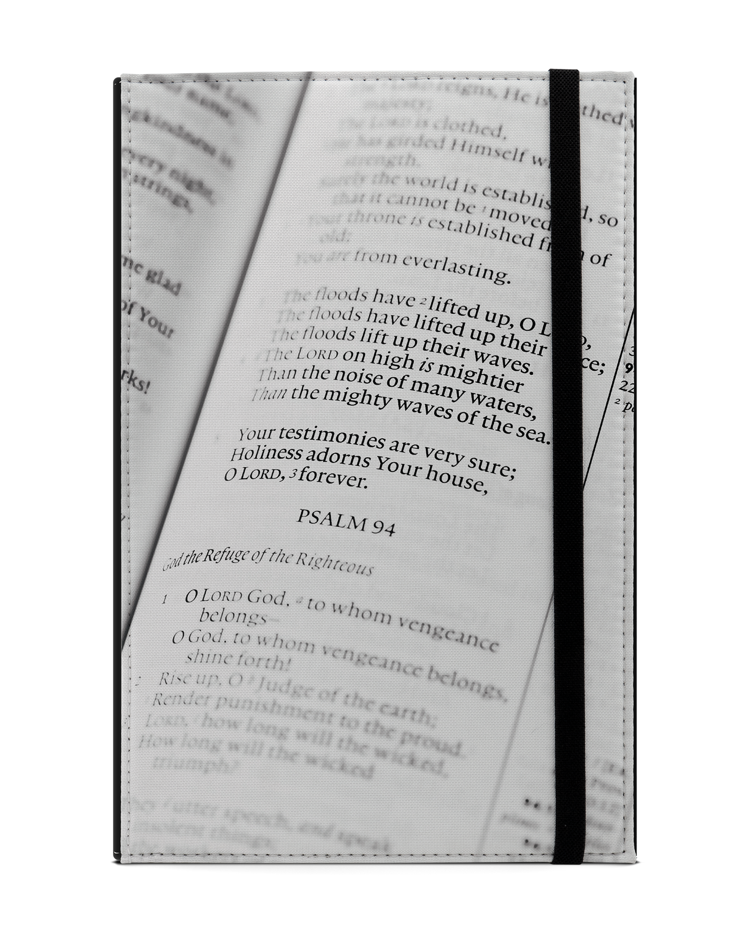 Bible Verse Tablet Hülle L: Frontansicht