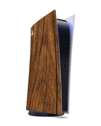 Wood Konsolen Aufkleber für Sony PlayStation 5 Digital Edition