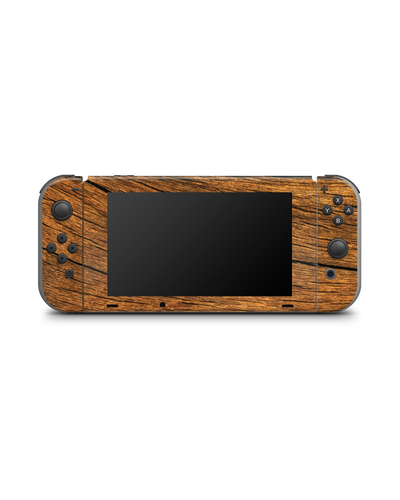 Wood Konsolen Aufkleber für Nintendo Switch