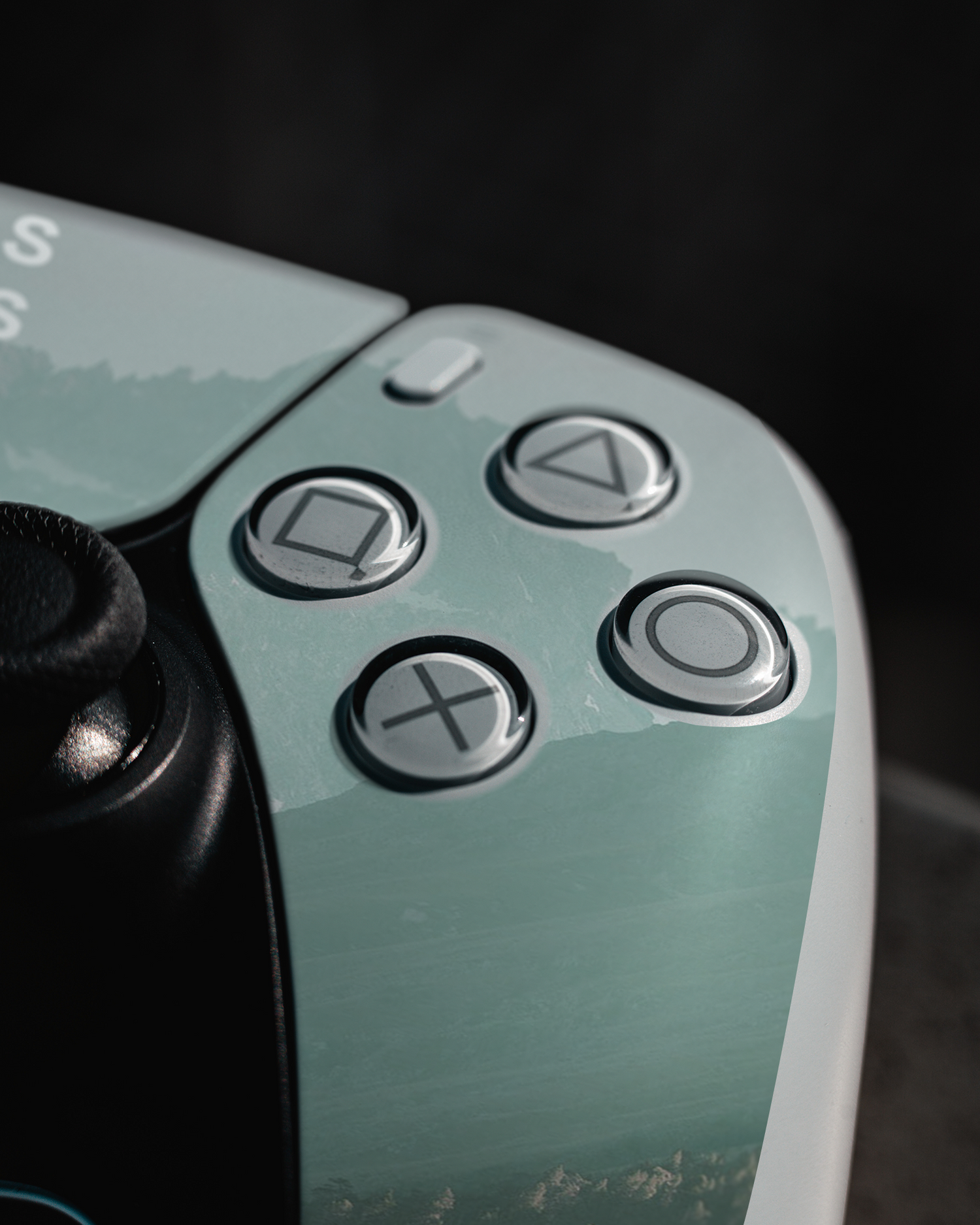 Into the Woods Konsolen Aufkleber Sony PlayStation 5 DualSense Wireless Controller: Detailansicht