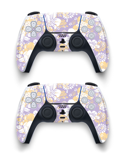 Lavender Floral Konsolen Aufkleber Sony PlayStation 5 DualSense Wireless Controller