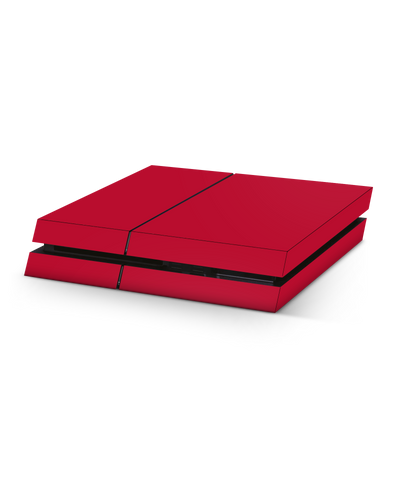 RED Konsolen Aufkleber für Sony PlayStation 4