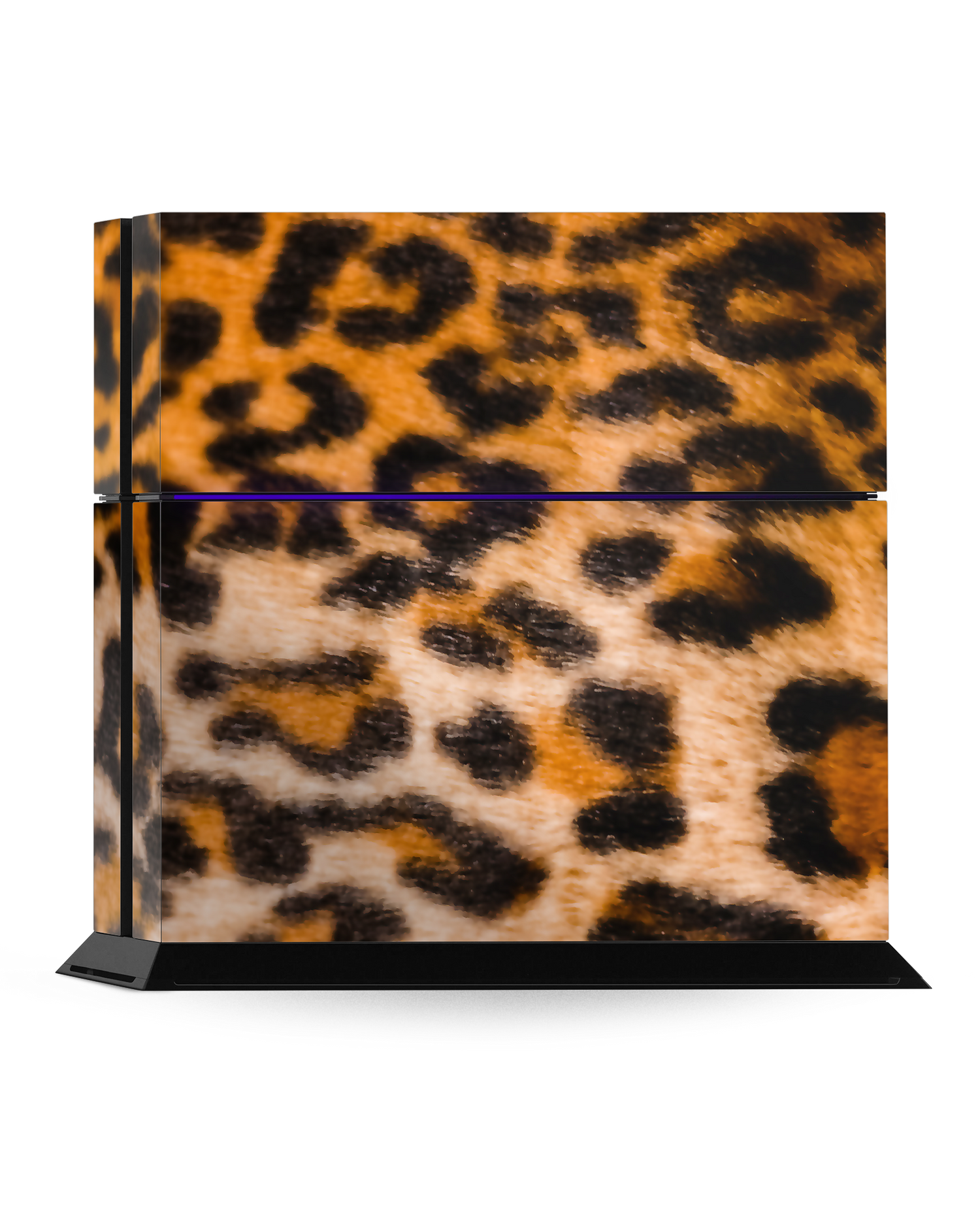 Leopard Pattern Konsolen Aufkleber für Sony PlayStation 4 stehend