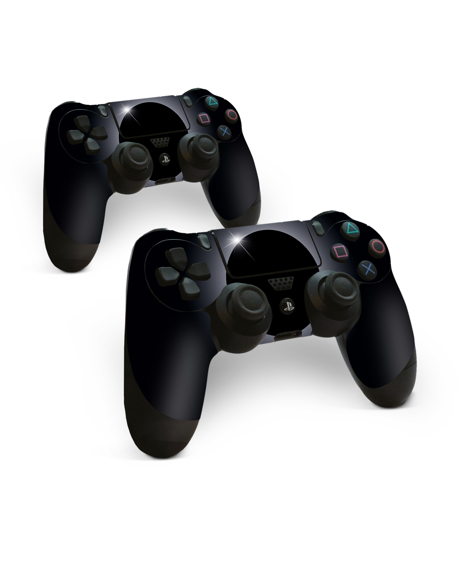 Eclipse Konsolen Aufkleber für Sony PlayStation 4 Controller: Frontansicht