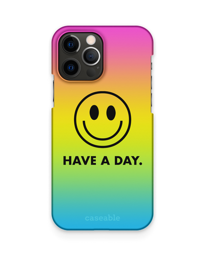 Have A Day Hardcase Handyhülle Apple iPhone 12, Apple iPhone 12 Pro