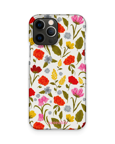 Botanical Beauties Hardcase Handyhülle Apple iPhone 12, Apple iPhone 12 Pro