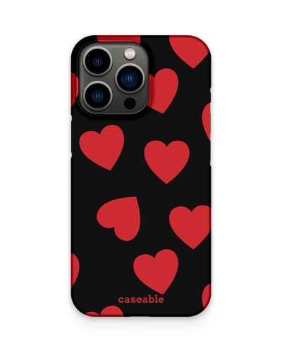 Repeating Hearts Hardcase Handyhülle Apple iPhone 13 Pro