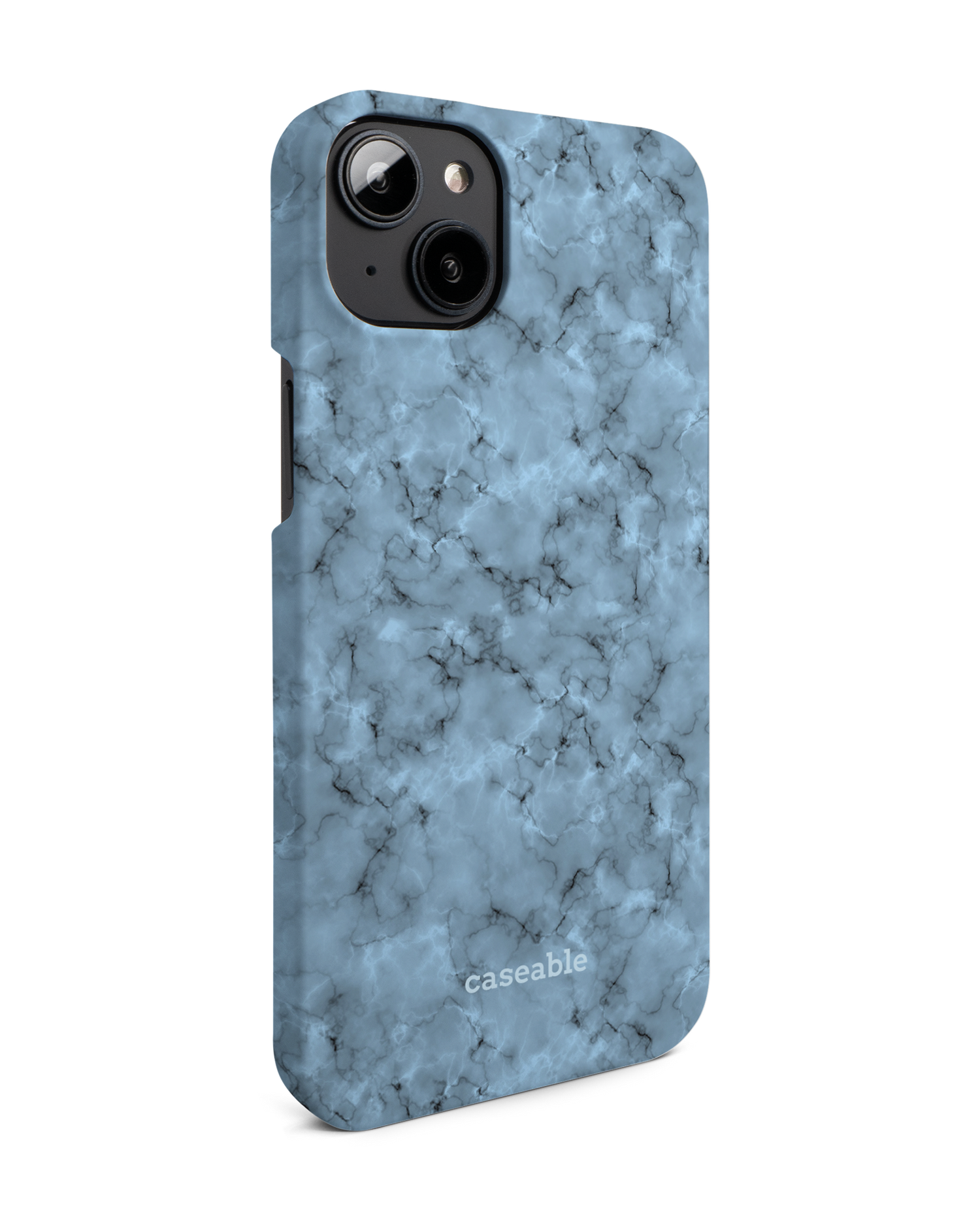Blue Marble Hardcase Handyhülle für Apple iPhone 14 Plus: Seitenansicht links