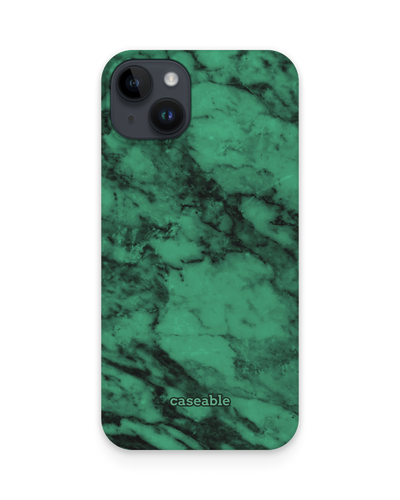 Green Marble Hardcase Handyhülle für Apple iPhone 15 Plus
