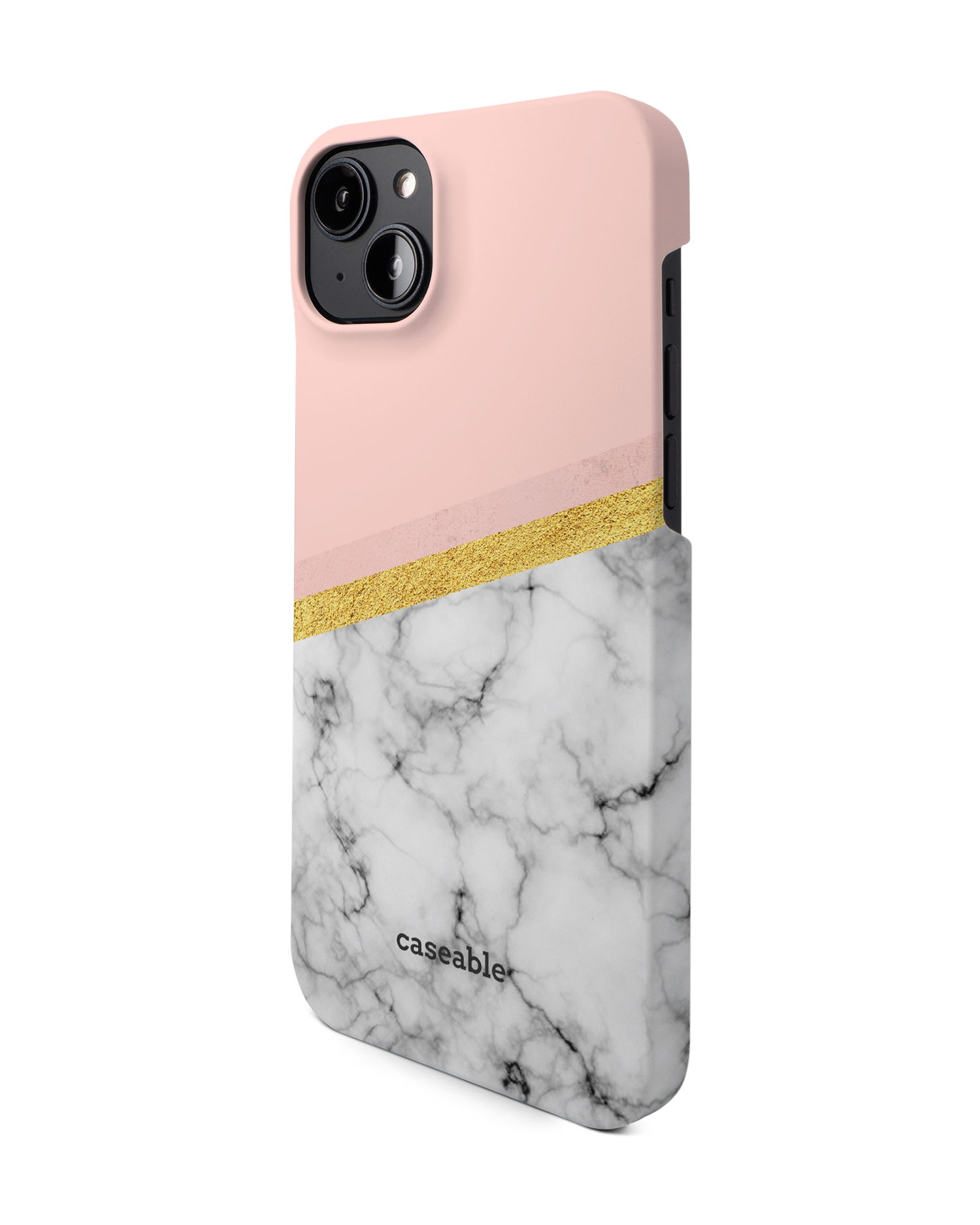 Marble Slice Hardcase Handyhülle für Apple iPhone 14 Plus: Seitenansicht rechts
