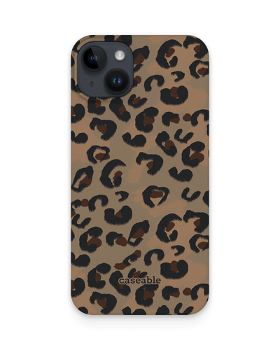 Leopard Repeat Hardcase Handyhülle für Apple iPhone 14 Plus