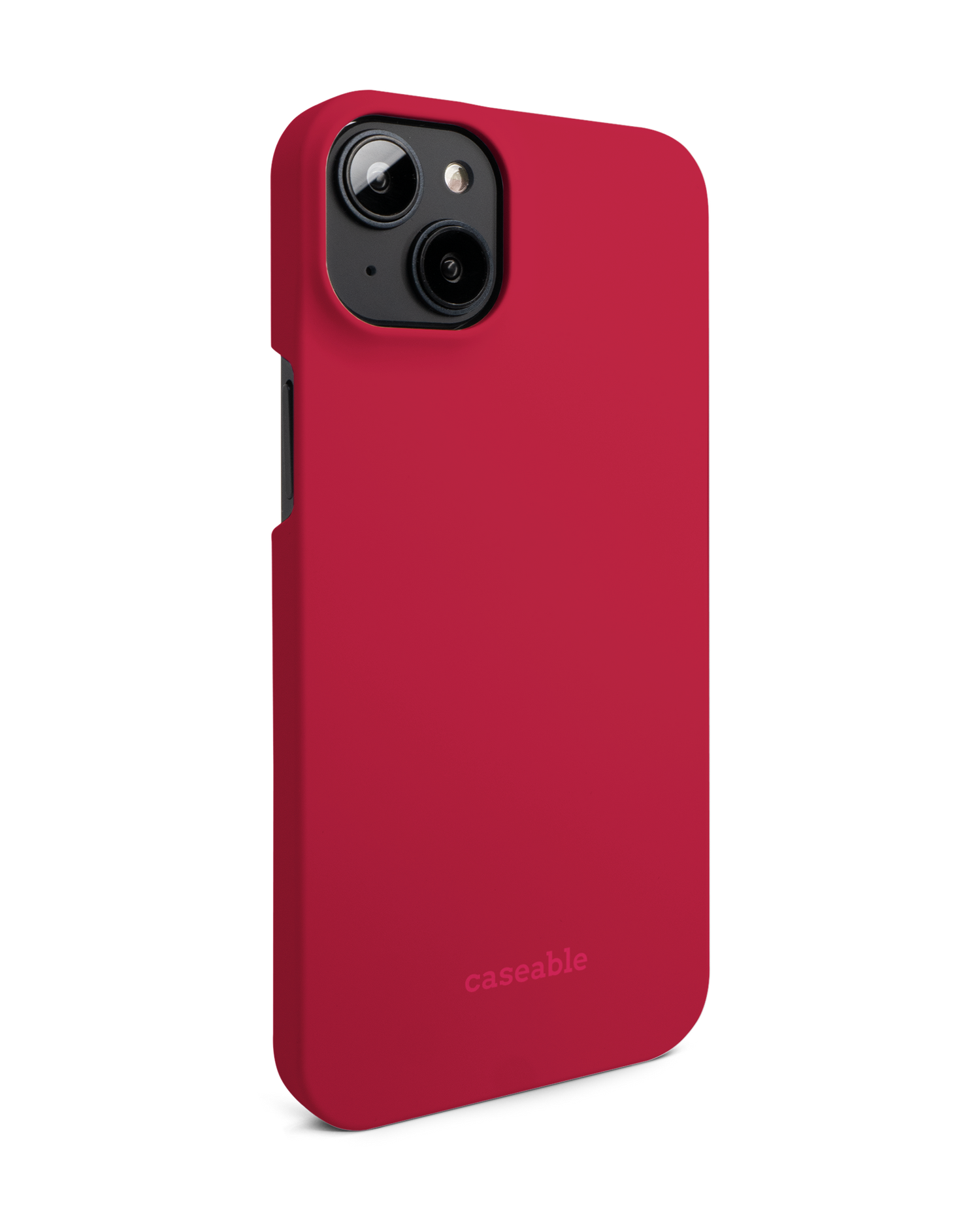 RED Hardcase Handyhülle für Apple iPhone 14 Plus: Seitenansicht links