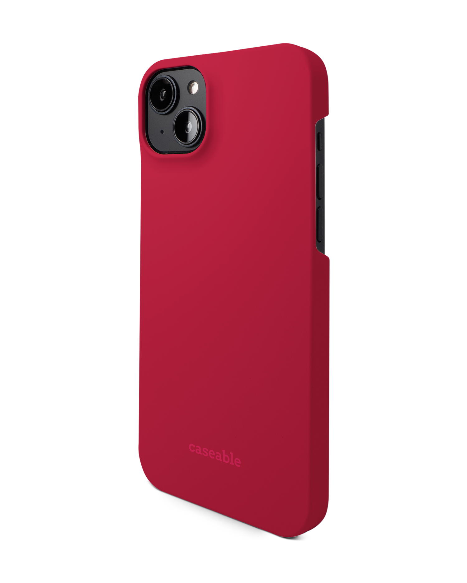 RED Hardcase Handyhülle für Apple iPhone 14 Plus: Seitenansicht rechts