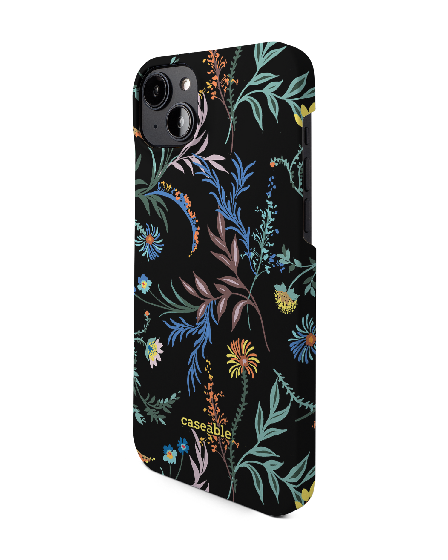 Woodland Spring Floral Hardcase Handyhülle für Apple iPhone 14 Plus: Seitenansicht rechts