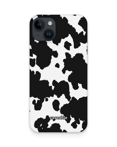 Cow Print Hardcase Handyhülle für Apple iPhone 15 Plus