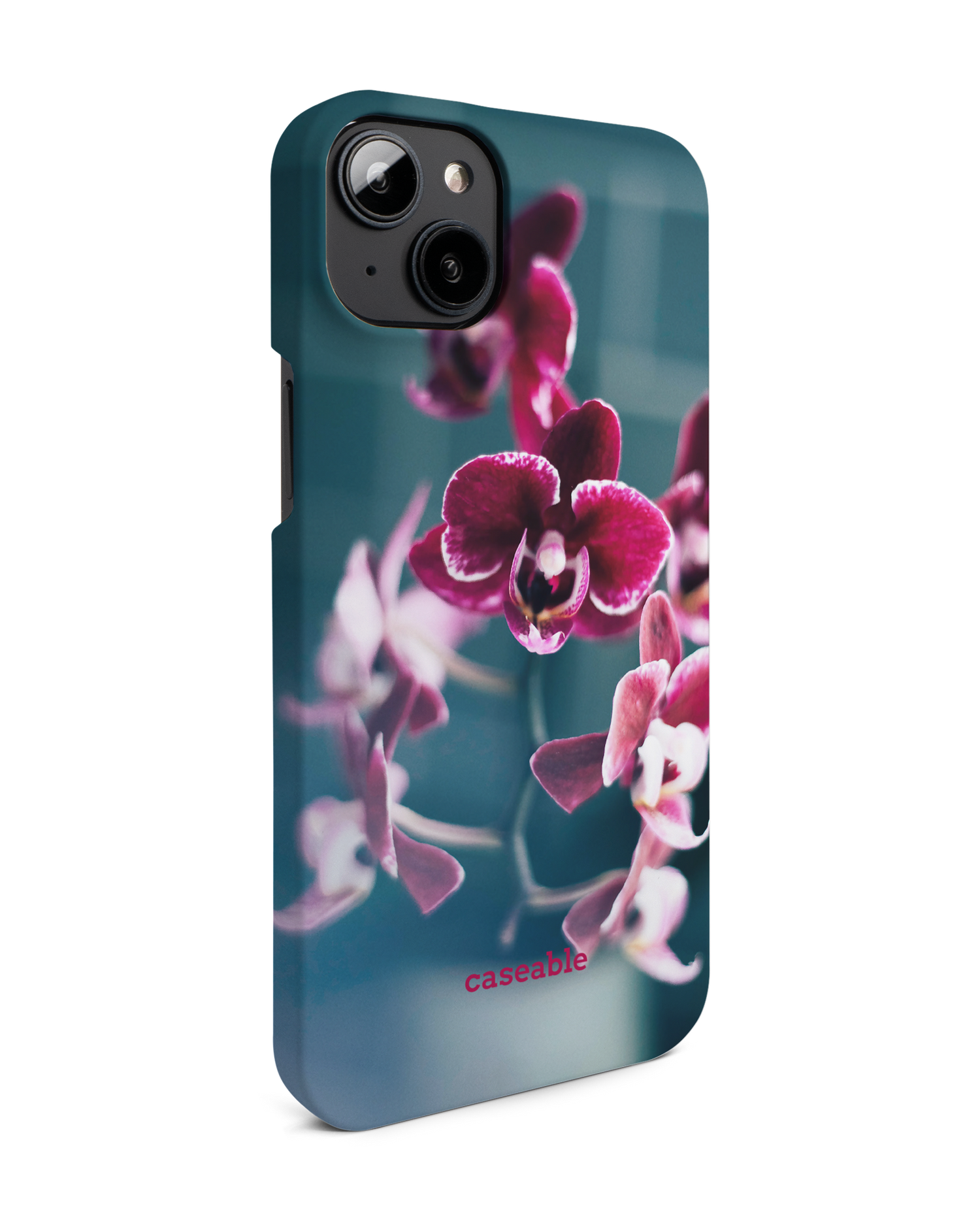 Orchid Hardcase Handyhülle für Apple iPhone 14 Plus: Seitenansicht links