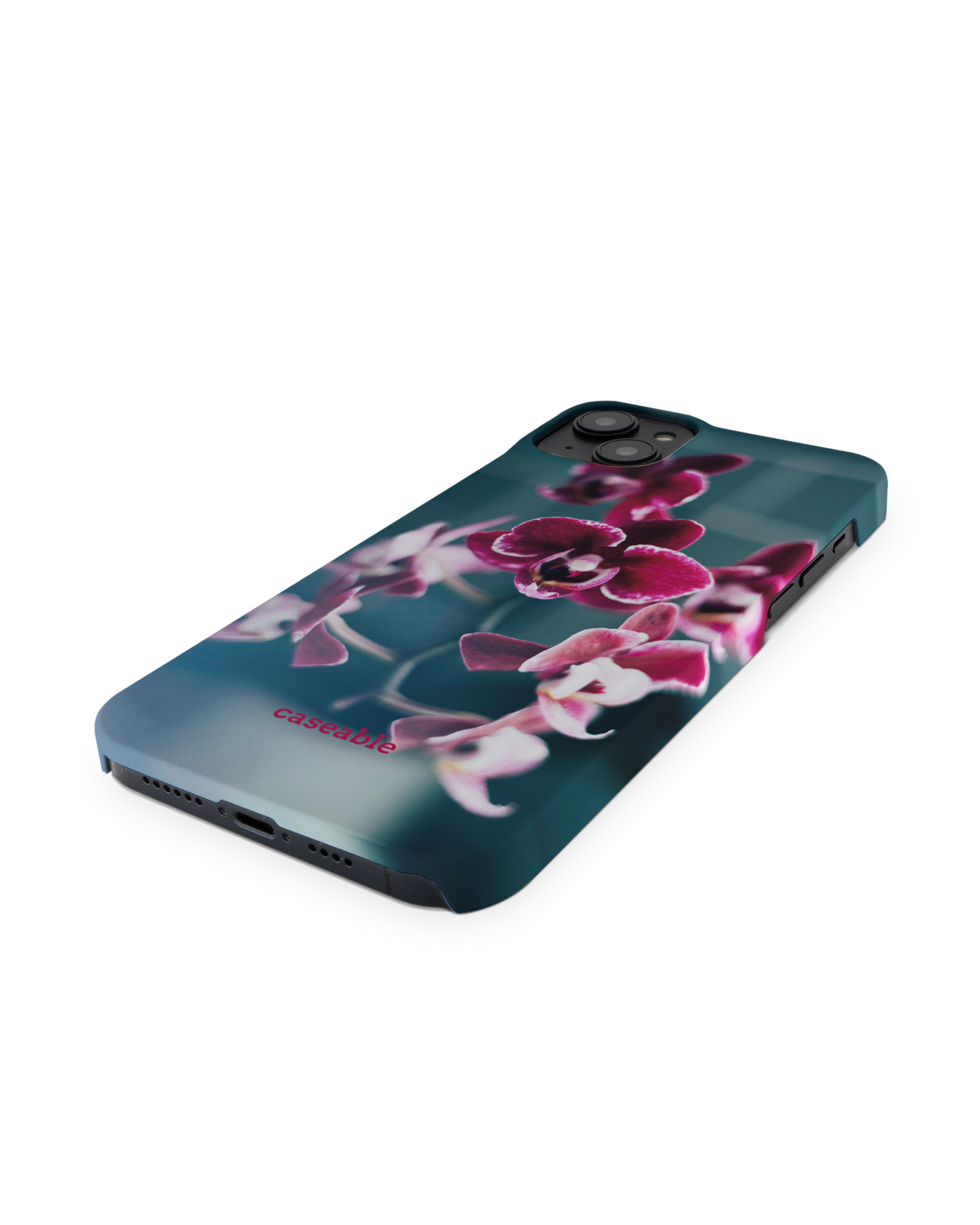 Orchid Hardcase Handyhülle für Apple iPhone 14 Plus: Perspektivansicht