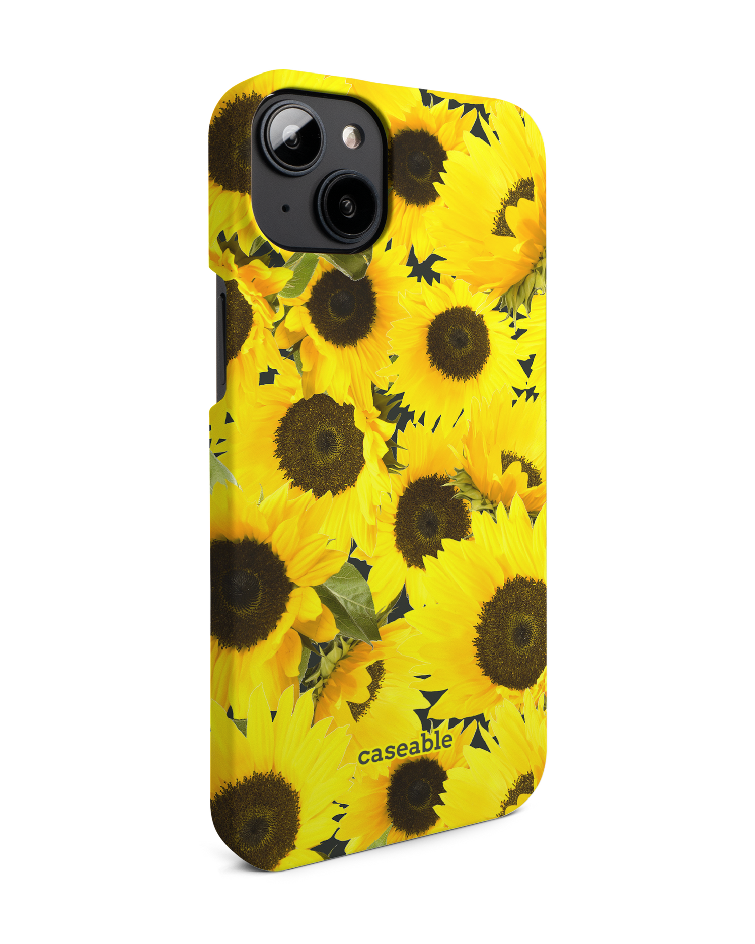 Sunflowers Hardcase Handyhülle für Apple iPhone 14 Plus: Seitenansicht links