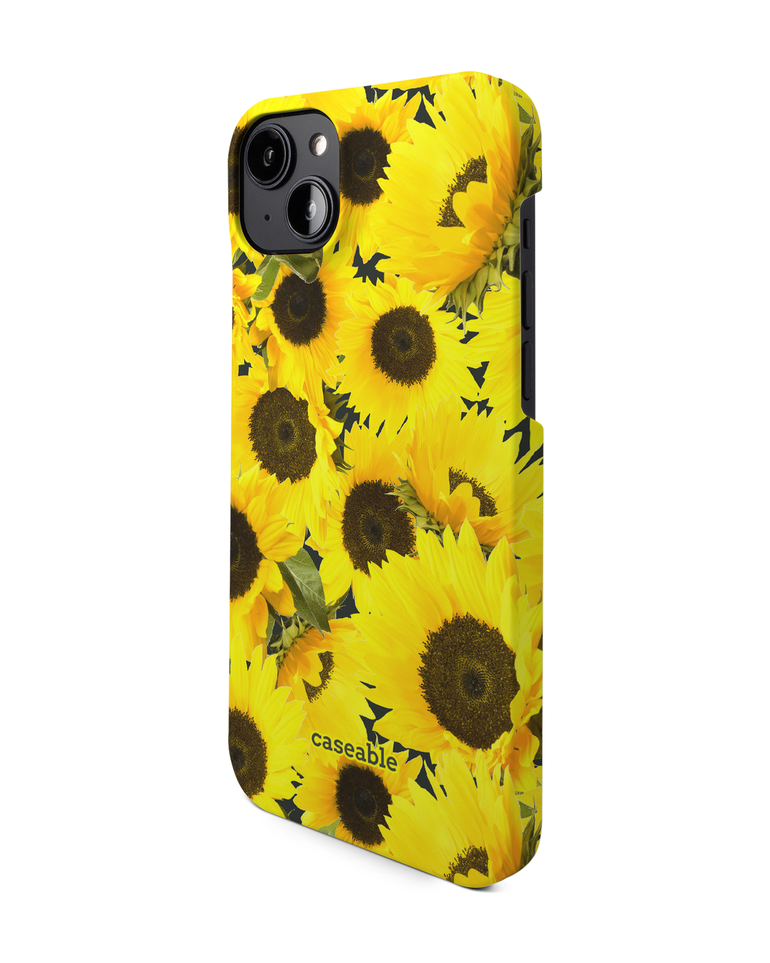 Sunflowers Hardcase Handyhülle für Apple iPhone 14 Plus: Seitenansicht rechts