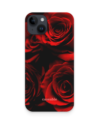 Red Roses Hardcase Handyhülle für Apple iPhone 15 Plus