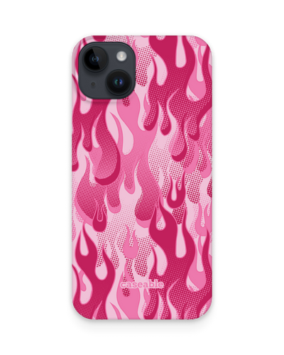 Pink Flames Hardcase Handyhülle für Apple iPhone 14 Plus