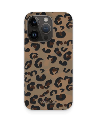 Leopard Repeat Hardcase Handyhülle für Apple iPhone 15 Pro