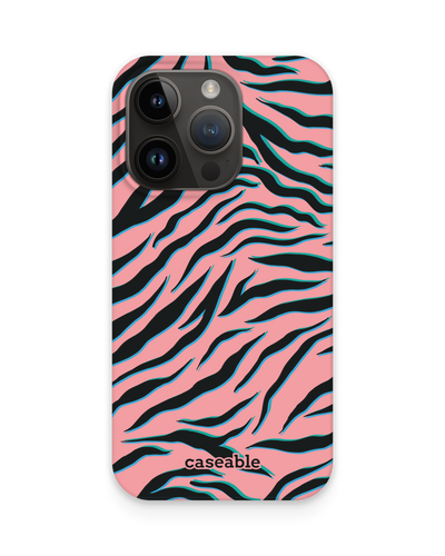 Pink Zebra Hardcase Handyhülle für Apple iPhone 14 Pro