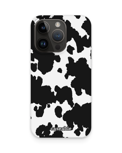 Cow Print Hardcase Handyhülle für Apple iPhone 15 Pro