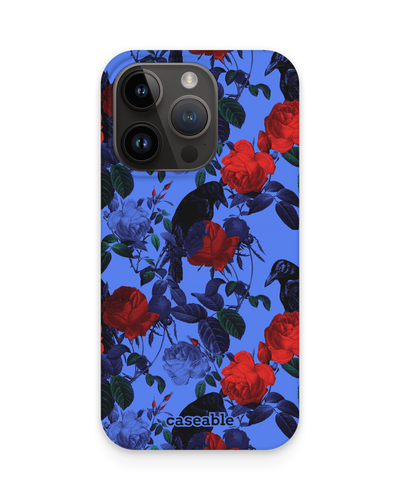 Roses And Ravens Hardcase Handyhülle für Apple iPhone 14 Pro