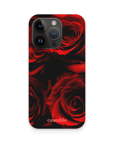 Red Roses Hardcase Handyhülle für Apple iPhone 14 Pro