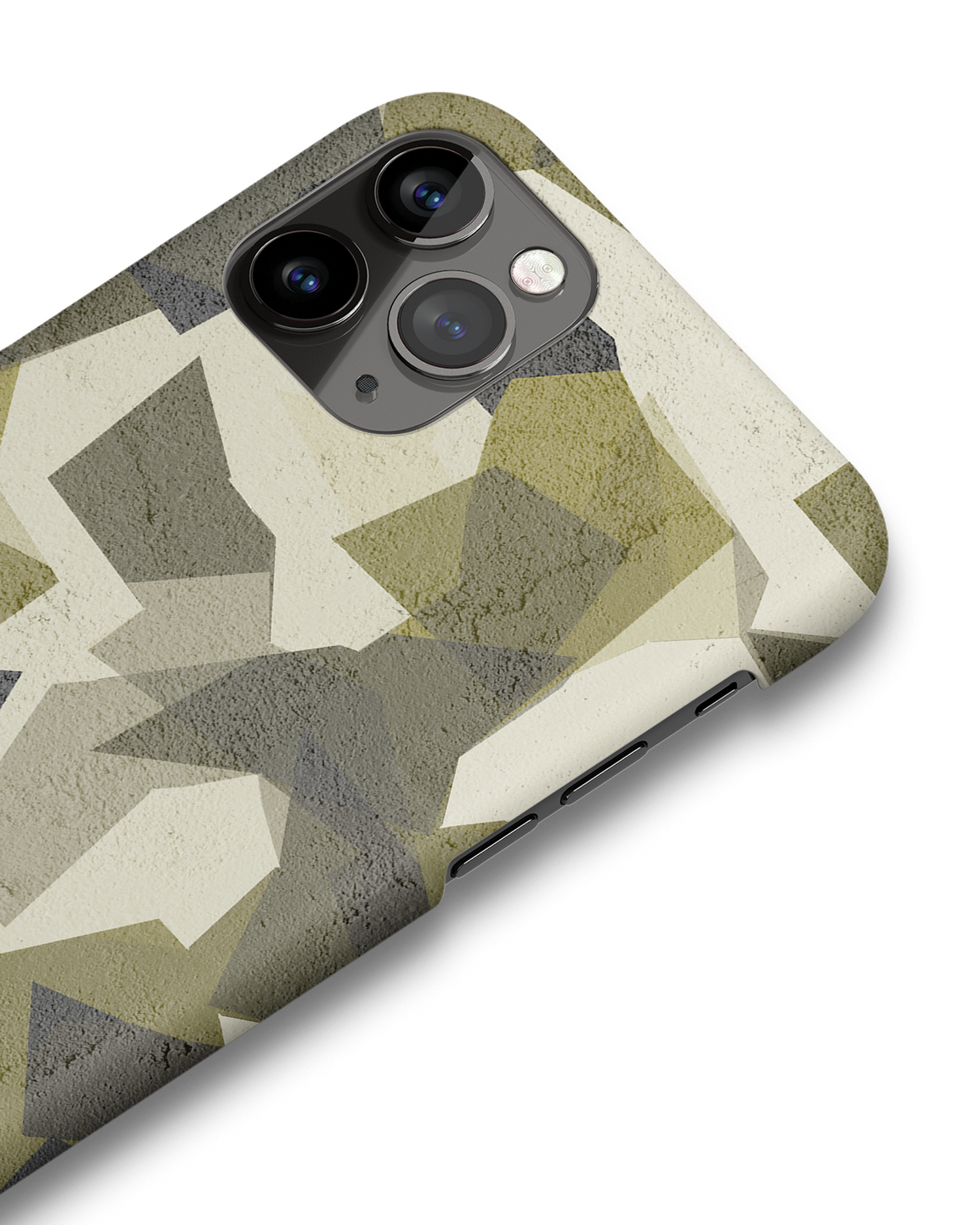Geometric Camo Green Hardcase Handyhülle Apple iPhone 11 Pro: Detailansicht