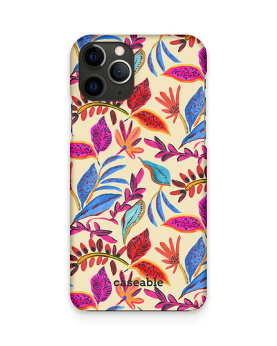Painterly Spring Leaves Hardcase Handyhülle Apple iPhone 11 Pro
